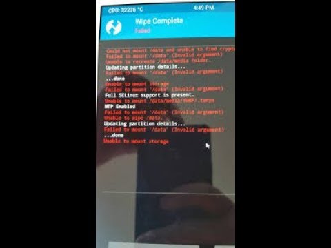 Trik atasi masalah Failed To Mount System (Invalid Argument) pada MAXTRON V4 via TWRP