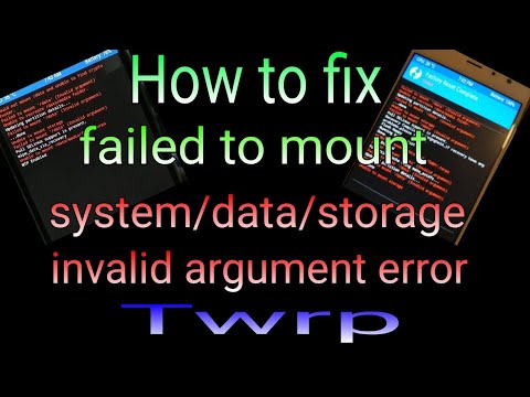 Panduan atasi masalah Failed To Mount System (Invalid Argument) pada MAXTRON V13 via TWRP
