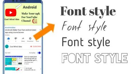 Install Font MAXTRON V7 Tanpa PC