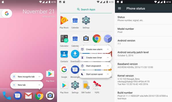 Custom ROM MAXTRON S8 pro Pixel Experience
