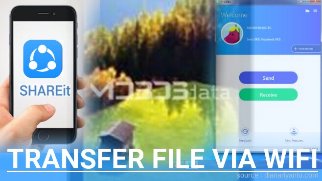 Tutorial Transfer File via Wifi di MAXTRON 7A Menggunakan ShareIt Terbaru