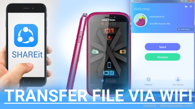Tips Transfer File via Wifi di MAXTRON Amor Menggunakan ShareIt Versi Baru