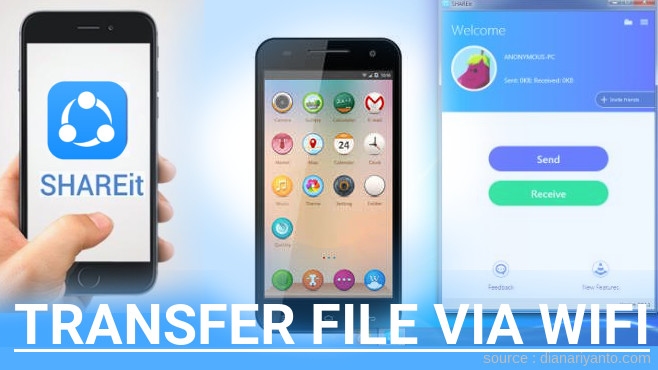 Cara Transfer File via Wifi di MAXTRON Apollo Menggunakan ShareIt Terbaru