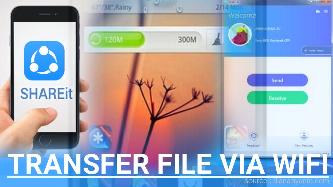 Mudahnya Transfer File via Wifi di MAXTRON Diamond Menggunakan ShareIt Versi Baru