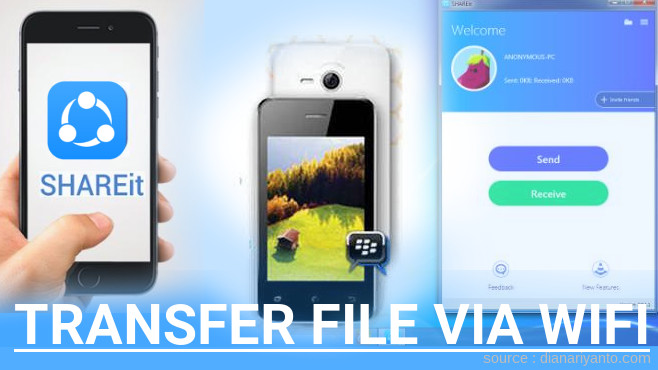 Cara Mudah Transfer File via Wifi di MAXTRON New 7A Menggunakan ShareIt Terbaru