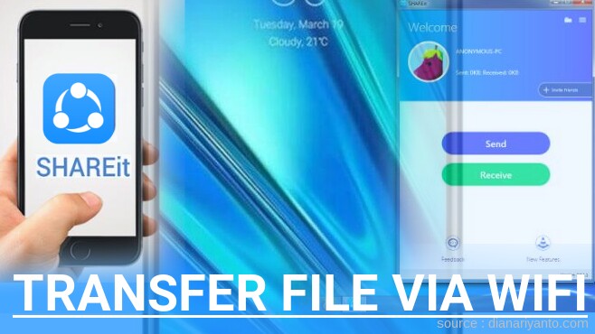 Cara Mudah Transfer File via Wifi di MAXTRON S8 2020 Menggunakan ShareIt Versi Baru