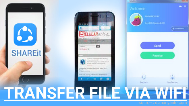 Mudahnya Transfer File via Wifi di MAXTRON VENTUS Menggunakan ShareIt Terbaru