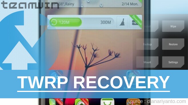 TWRP Recovery MAXTRON Diamond Paling Simpel