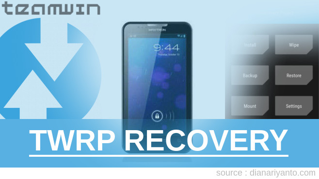 Cara Pasang TWRP MAXTRON MG555 Tanpa PC