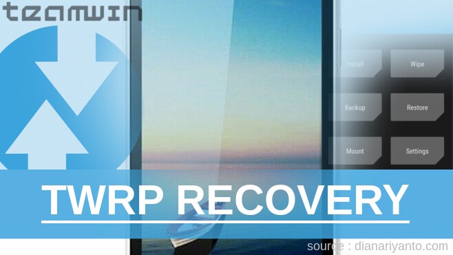 Cara Install TWRP MAXTRON V3 Temp